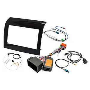 Fiat Ducato (with OEM Daiichi Radios) Double Din Motorhome Fascia Stereo Upgrade Fitting Kit