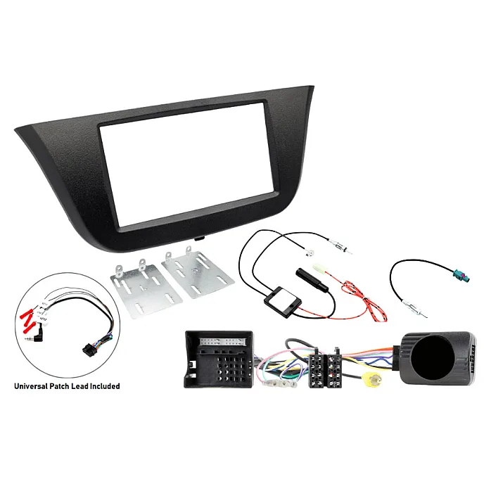 InCarTec FK-944-NAVI Iveco Daily (2016-2019) Complete Double Din Stereo Upgrade Fitting Kit (OEM NAVI RADIO)