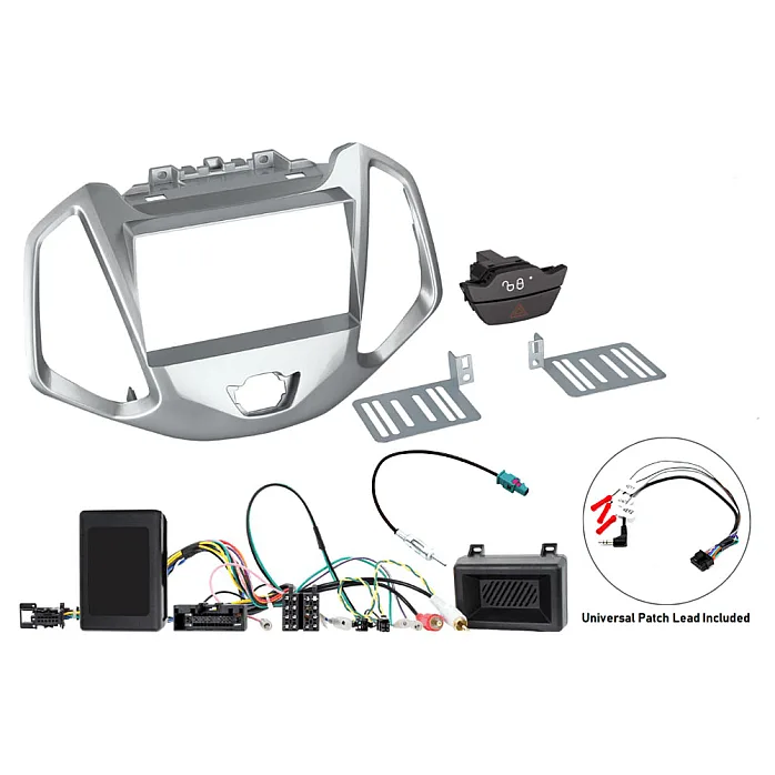 InCarTec FK-946-SWITCH Ford EcoSport (2013-2019) Double Din Stereo Fitting Kit (WITH SWC/PDC/SWITCH)