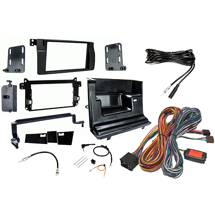 InCarTec FK-951-NAV-R BMW 3 Series Double Din Stereo Fitting Kit (NAVIGATION/ROUND PIN)