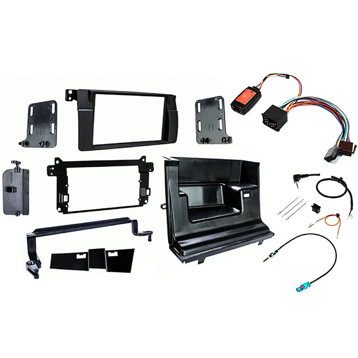 InCarTec FK-951 BMW 3-Series (E46) Complete Double Din Stereo Upgrade Fitting Kit