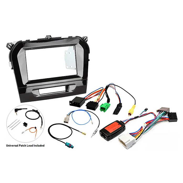 InCarTec FK-9641-CAM Suzuki Vitara (2015>) Double DIN Stereo Upgrade Fitting Kit (Touchscreen Nav)