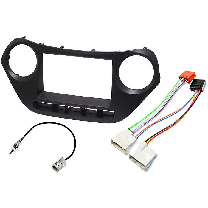InCarTec FK-969 Hyundai I10 2013-2019 Double Din Car Stereo Fitting Kit (BASIC STEREO ONLY)