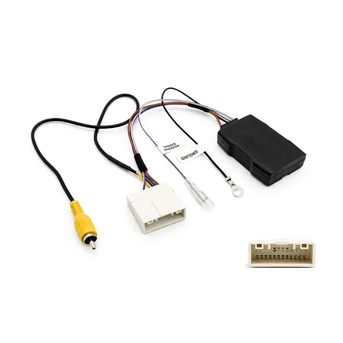 InCarTec FK-972-CAM Nissan Juke Acenta Premium 2014-2019 Double Din Stereo Fitting Kit (SWC/Camera Retention)