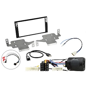 InCarTec FK-972-USB Nissan Juke Acenta 2014-2019 Double Din Fitting Kit (Steering Control/ USB Retention)