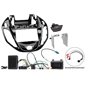 InCarTec FK-9741-SWITCH Ford B-Max (2012-2018) Double Din Car Stereo Fitting Kit (WITH SWC/PDC/SWITCH)