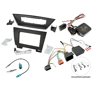 InCarTec FK-975.V2 BMW Double Din Stereo Upgrade Fitting Kit With Steering Controls (PDC RETENTION)