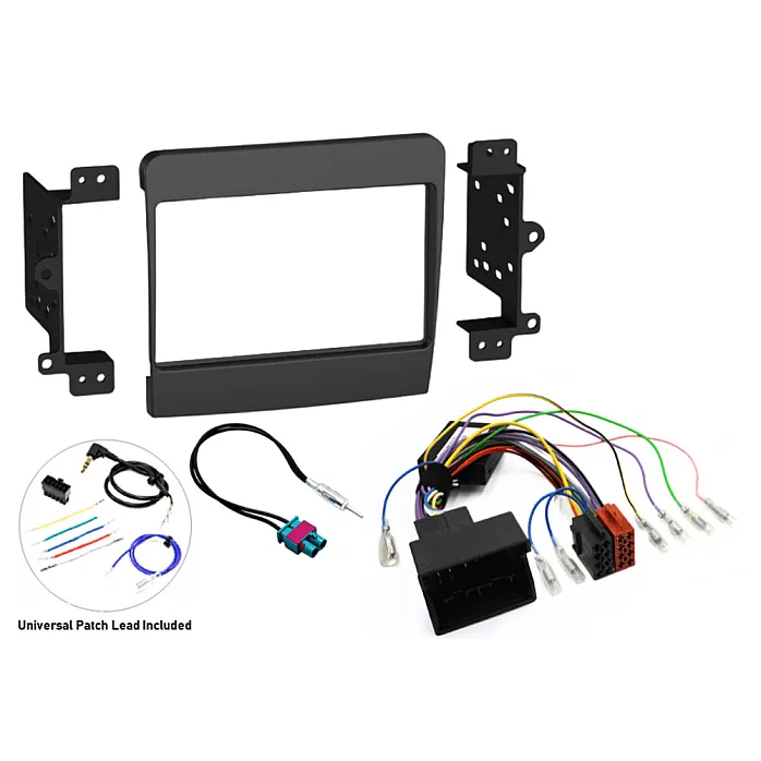 InCarTec FK-981-CDR31-SWC Porsche Double Din Car Stereo Upgrade Fitting Kit (CDR31/ STANDARD AUDIO)