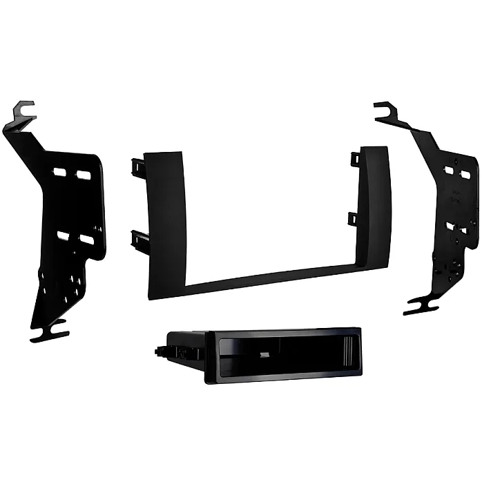 InCarTec 50-242 Toyota Prius Single / Double Din Car Stereo Facia Adapter Kit (MATT BLACK)