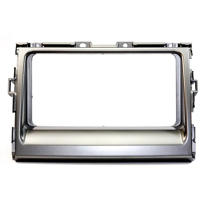 InCar Tec 50-663 Toyota Estima, Previa Double Din Car Stereo Fascia Adapter Panel (Silver/ Grey)