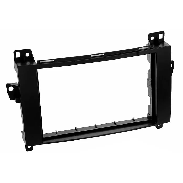 Incar Tec 50-711 Mercedes Double Din Car Audio Fascia Adapter (MATT BLACK)