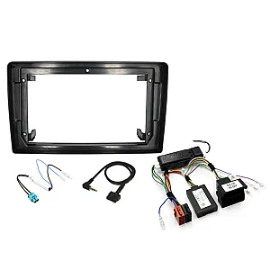 Audi A3 2006-2013 9" Perfect Fit Stereo Fitting Kit With Steering Controls/ Rear Amplified