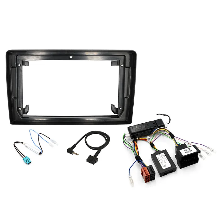 InCarTec PF-100-SWC Audi A3 2006-2013 9" Perfect Fit Stereo Fitting Kit With Steering Controls/ Rear Amplified