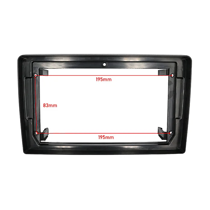 InCarTec PF-100-SWC Audi A3 2006-2013 9" Perfect Fit Stereo Fitting Kit With Steering Controls/ Rear Amplified