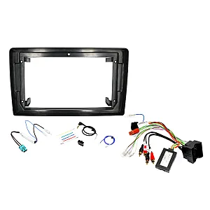 Audi A3 2006-2013 9" Perfect Fit Car Stereo Fitting Kit For Rear Amplified Only (NOT BOSE)