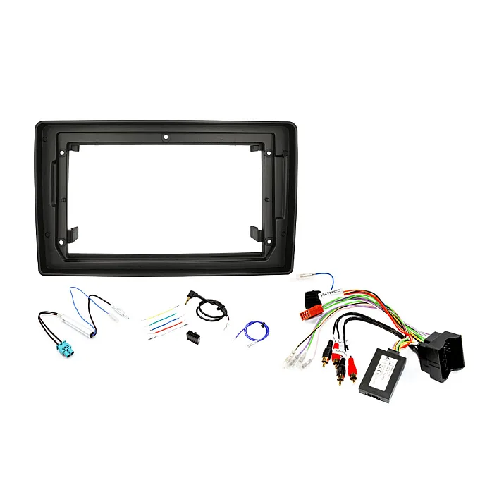 InCarTec PF-101FA-SWC Audi A4 (2005-2008) 9" Perfect Fit Stereo Fitting Kit With Steering Control & Amplifier Retention