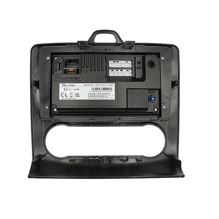 InCarTec PF-103-SWC-PIO1 Ford Focus (2007-2011) Pioneer SPH-PF97BT 9" Perfect Fit Upgrade (Auto Air Con/ Steering Controls)