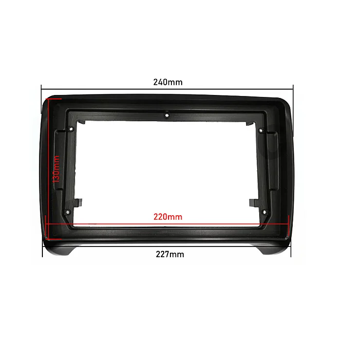 InCarTec PF-108 Audi TT (2006-2014) Perfect Fit 9" Stereo Fitting Kit (SWC /  Fully Amplified)
