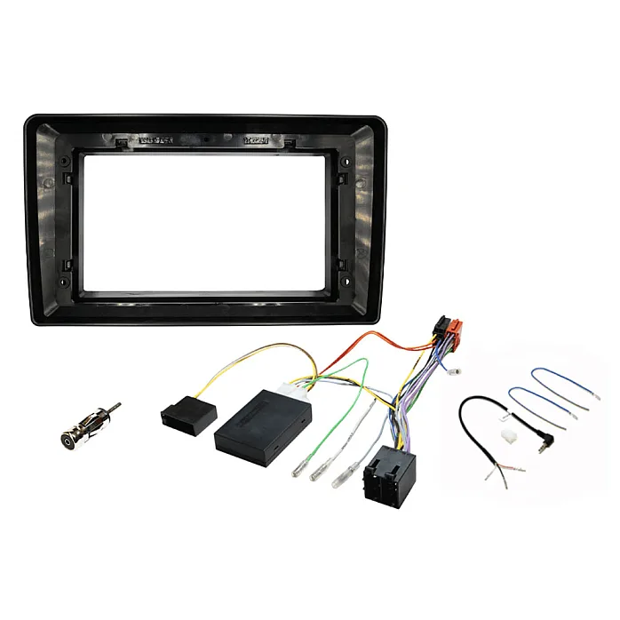InCarTec PF-112-A10 Mercedes (Audio 10) 9" Perfect Fit Stereo Fitting Kit With Steering Controls (ISO Connections)