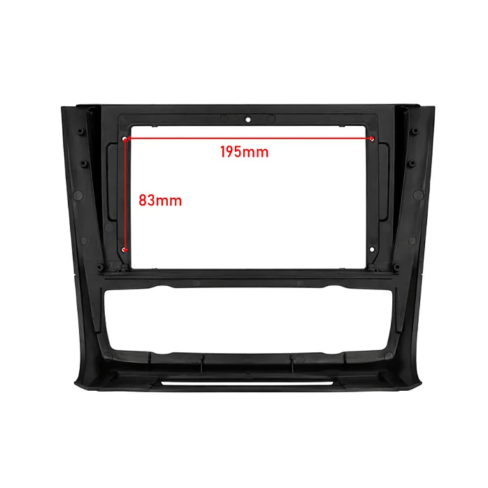 InCarTec PF-113-PDC BMW 1 Series E81, E82, E87, E88 9" Perfect Fit Kit with Steering Controls / PDC Retention (AUTO AIR CON)