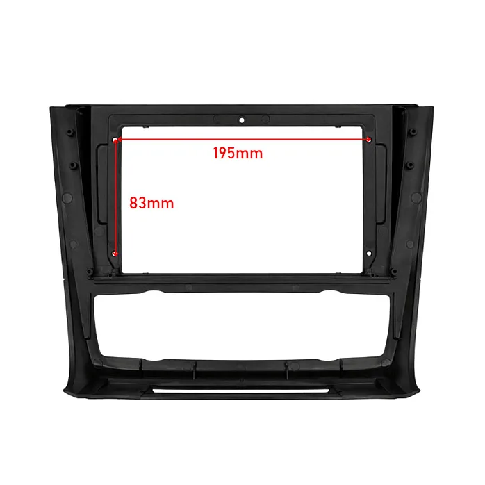 InCarTec PF-113 BMW 1  Series E81, E82, E87, E88 9" Perfect Fit Kit With Steering Controls (AUTO AIR CON)