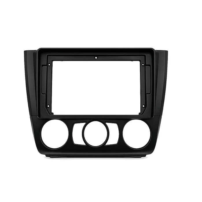 BMW 1 Series E81, E82, E87, E88 9" Perfect Fit Kit with Steering Controls / PDC Retention (MANUAL AIR CON)