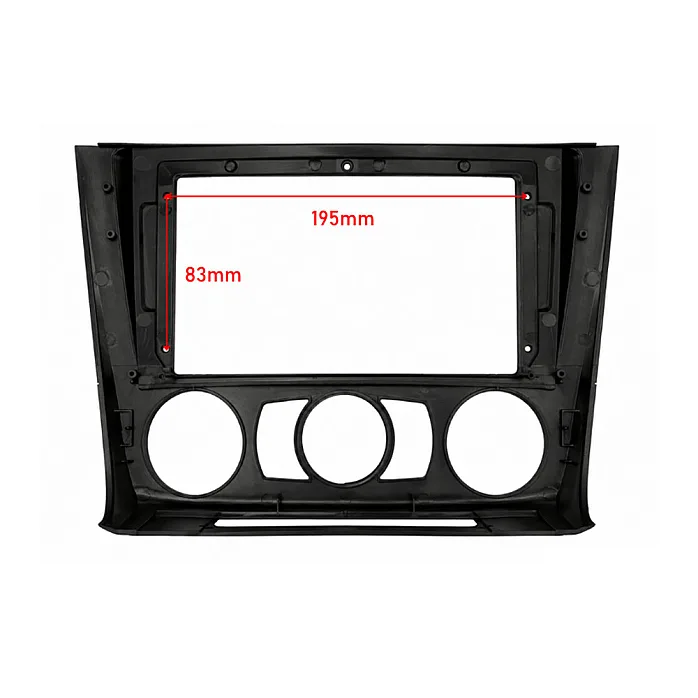 BMW 1 Series E81, E82, E87, E88 9" Perfect Fit Kit with Steering Controls / PDC Retention (MANUAL AIR CON)