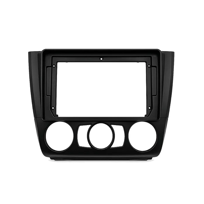 InCarTec PF-114 BMW 1 Series E81, E82, E87, E88 9" Perfect Fit Stereo Kit With Steering Controls (MANUAL AIR CON)