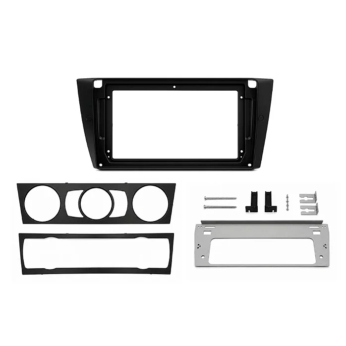 InCarTec PF-115-PDC BMW 3 Series E90, E91, E92, E93 Perfect Fit 9" Kit with SWC / PDC Retention