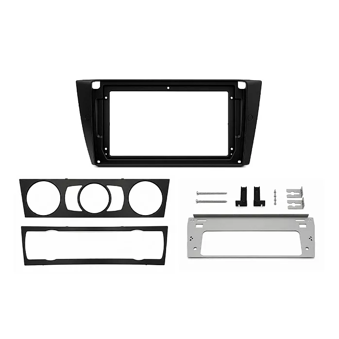 InCarTec PF-115-SWC BMW 3 Series E90, E91, E92, E93 - 9" Non iDrive Perfect Fit Kit With Steering Control Retention