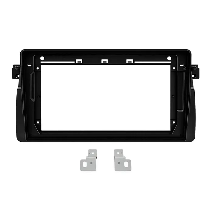 BMW 3 Series E46 (1999–2006) 9" Perfect Fit Stereo Fitting Kit with OEM Navigation Quadlock