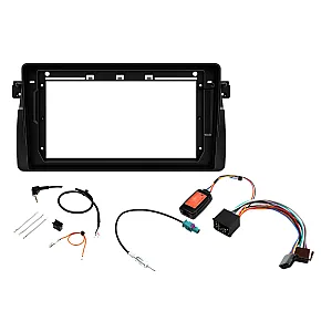 BMW 3 Series (E46) 1999 - 2006 Perfect Fit 9" Kit (Standard Audio / Round Pin)