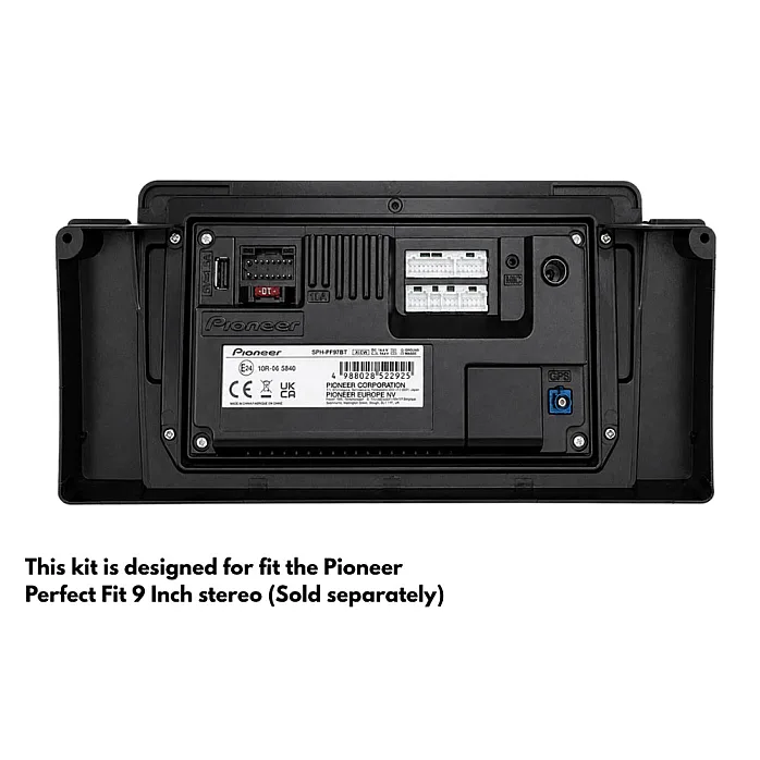 InCarTec PF-117-DSP BMW X5 (E53) 2000–2006 Perfect Fit 9" Stereo Kit (Navigation/ DSP Amplified Systems)