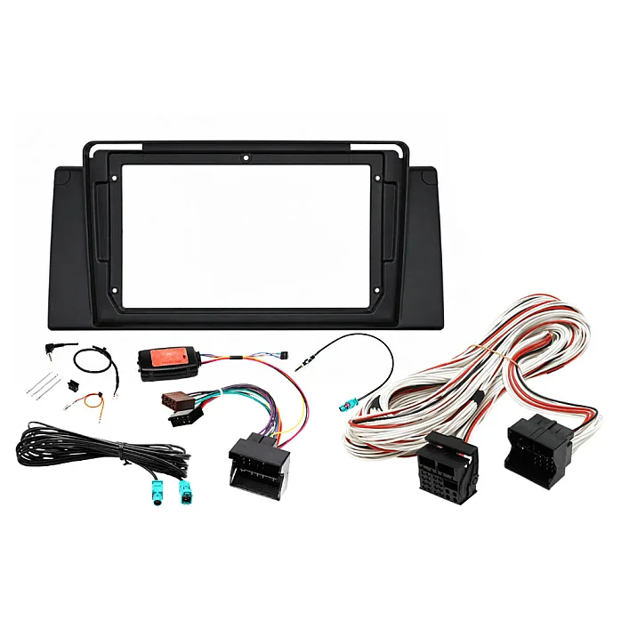 InCarTec PF-117-NAV BMW X5 (E53) 2000–2006 Perfect Fit 9" Stereo Fitting Kit (Navigation Radio)