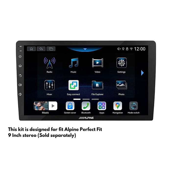 BMW X5 (E53) 2000–2006 Perfect Fit 9" Stereo Fitting Kit (Standard Audio)