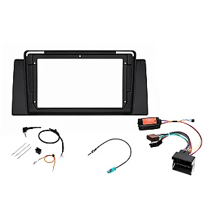 BMW X5 (E53) 2000–2006 Perfect Fit 9" Stereo Fitting Kit (Standard Audio)