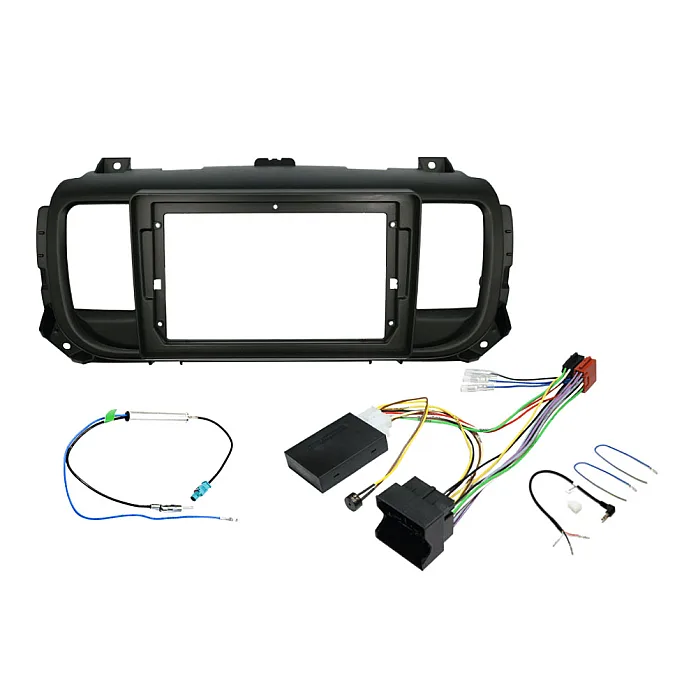 InCarTec PF-118-PDC Toyota ProAce, ProAce Verso 9" Perfect Fit Stereo Fitting Kit (Parking Sensors)