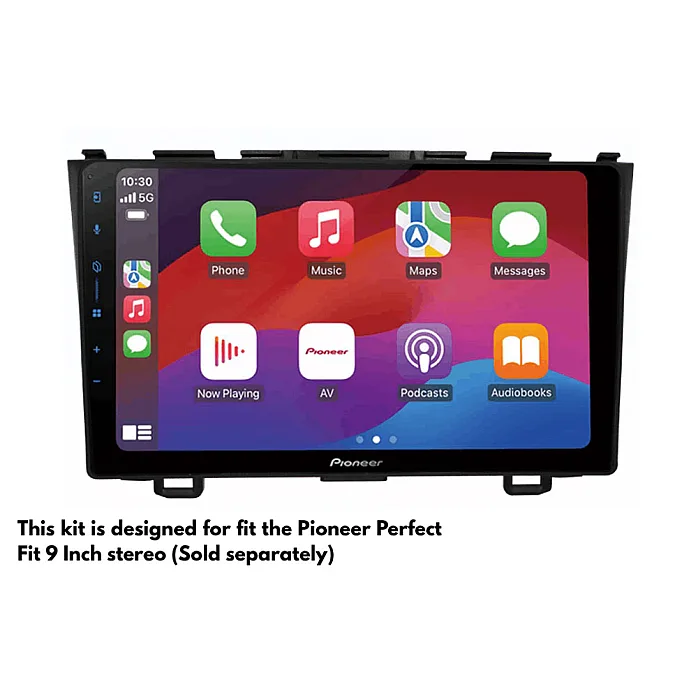 InCarTec PF-126 Honda CR-V (2007–2011) Perfect Fit 9" Stereo Fitting Kit (Standard Radios)