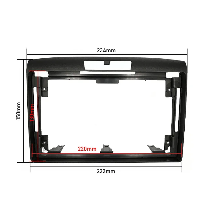 InCarTec PF-127-SWC Honda CR-V (2012–2017) Perfect Fit 9" Stereo Kit (Standard Radio, Non-Amplified)