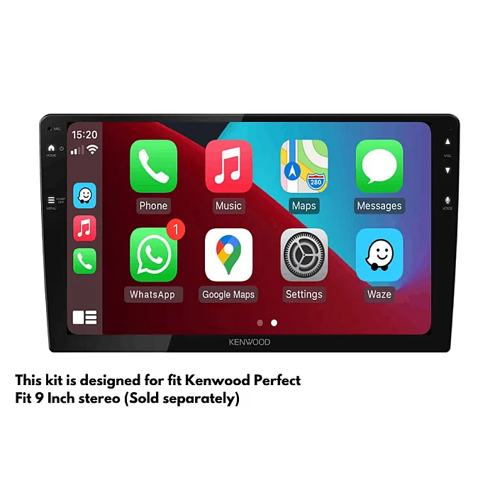 InCarTec PF-127-SWC Honda CR-V (2012–2017) Perfect Fit 9" Stereo Kit (Standard Radio, Non-Amplified)