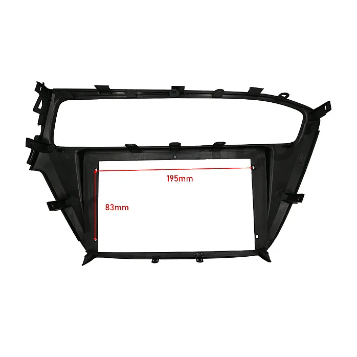 InCarTec PF-129-SWC Hyundai i20 2nd Gen (2018-2020) 9" Perfect Fit Stereo Fitting Kit (With Steering Wheel Control)