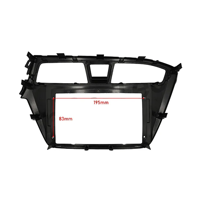 InCarTec PF-130-SWC Hyundai i20 (2014-2018) 9" Perfect Fit Stereo Fitting Kit (With Steering Controls)