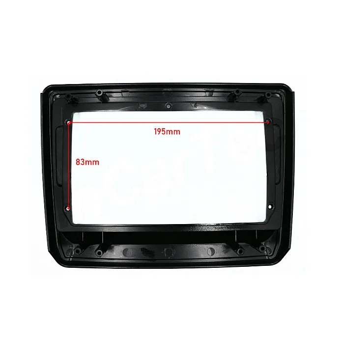 InCarTec PF-132 Isuzu D-Max, MU-X (2020 Onwards) Perfect Fit 9" Stereo Kit (Piano Black)
