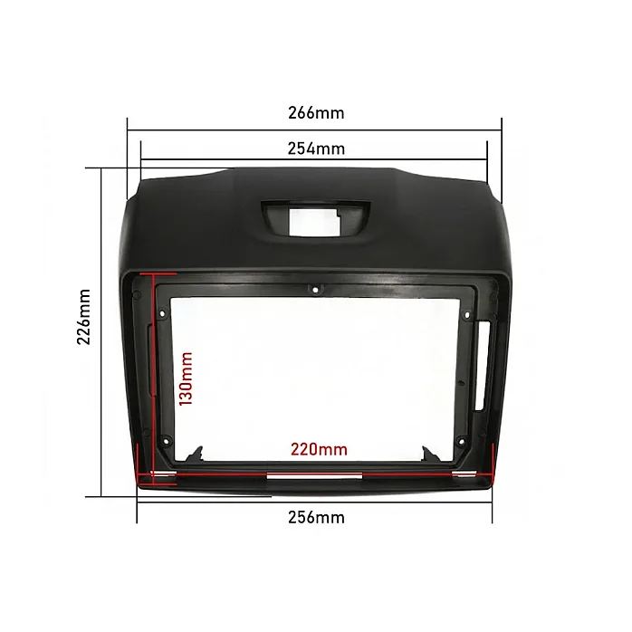 InCarTec PF-134 Isuzu D Max, MU-X Perfect Fit 9" Fascia Car Stereo Fitting Kit