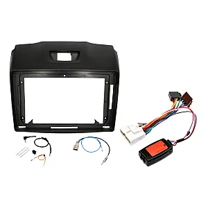 Isuzu D Max, MU-X Perfect Fit 9" Fascia Car Stereo Fitting Kit