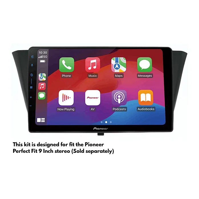 InCarTec PF-135-DELPHI Iveco Daily (2014-2019) Perfect Fit 9" Stereo Kit (Delphi Radio)