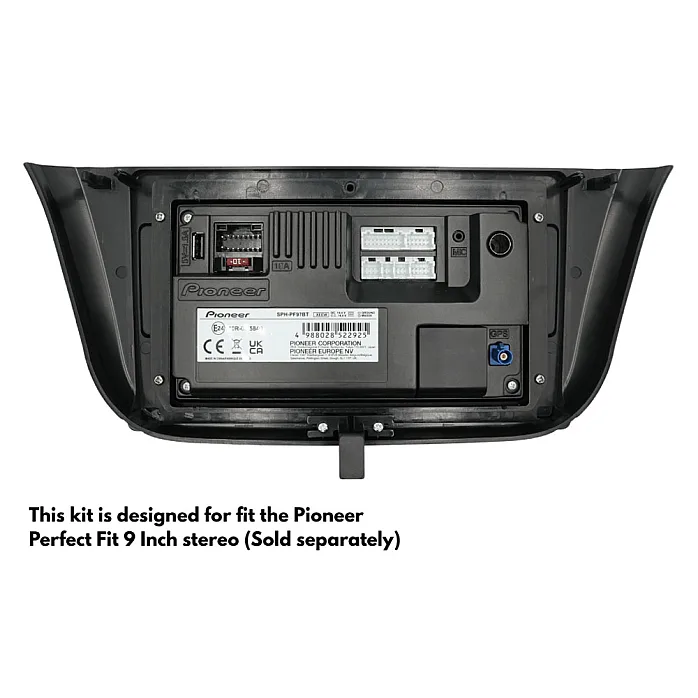 InCarTec PF-135-NAVI Iveco Daily (2014-2019) Perfect Fit 9" Stereo Fitting Kit (OEM NAVI RADIO)