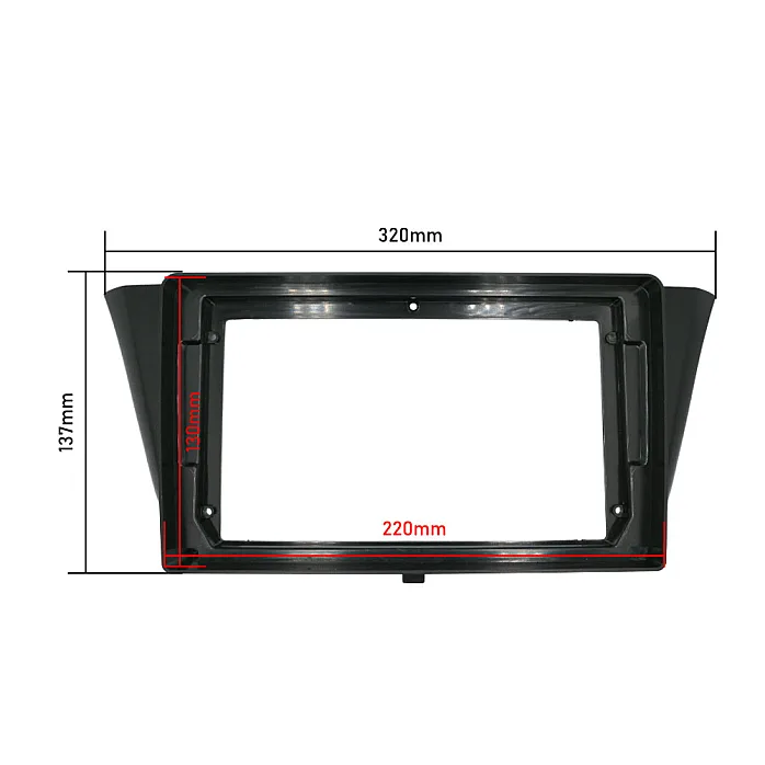 InCarTec PF-135-SWC Iveco Daily (2014-2019) Perfect Fit 9" Stereo Fitting Kit (Standard Radio)