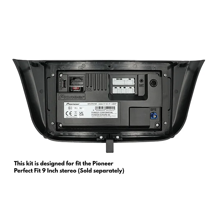 InCarTec PF-135-SWC Iveco Daily (2014-2019) Perfect Fit 9" Stereo Fitting Kit (Standard Radio)