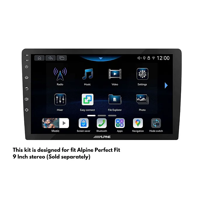 InCarTec PF-137-NAV Kia Ceed 2012-2016 Perfect Fit 9" Stereo Fitting Kit (NAVIGATION RADIO)
